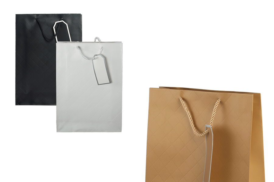 Geschenktasche mit Henkel aus Baumwolle 240x80x320 mm in verschiedenen Farben Geschenktasche mit Henkel aus Baumwolle 240x80x320 mm in verschiedenen Farben