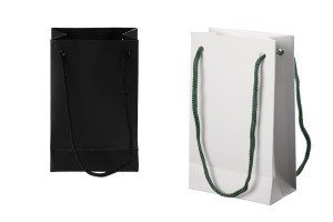 Sac cadeau en papier 110 x 60 x 180 mm avec cordon - 20 pcs-1