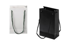 Papiergeschenktüte 110x60x180 mm mit Kordel - 20 Stck Papiergeschenktüte 110x60x180 mm mit Kordel - 20 Stck