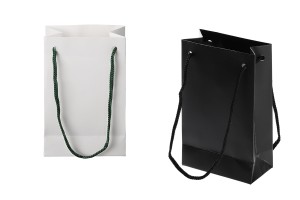 Sac cadeau en papier 110 x 60 x 180 mm avec cordon - 20 pcs-2