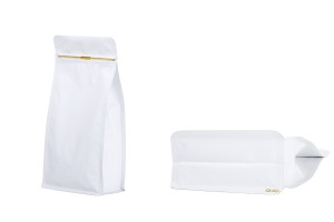 Standbodenbeutel aus Aluminium mit Druckverschluss verschließbar (durch Schweißgerät) 135x72x265mm - 50 Stücke-bildgruppe