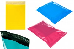 Σακουλάκια μεταφορών courier 250x350 mm αδιάβροχα PE με αυτοκόλλητο κλείσιμο σε διάφορα χρώματα - 100 τμχ