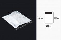 Self-seal adhesive waterproof PE courier bags in size 250x350 mm (suitable for A4 size)- 100 pcs