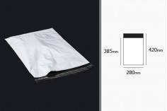 Self-seal adhesive waterproof PE courier bags in size  280x420 mm - 100pcs