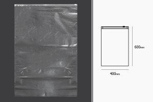 PE Beutel mit Reißverschluss 400x600 mm - 50 Stk-bildabmessungen