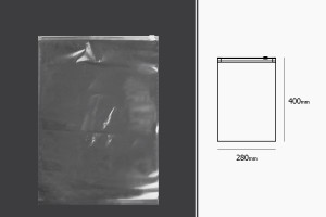 Σακουλάκια PE με φερμουάρ 280x400 mm - 50 τμχ-εικόνα_διαστάσεις