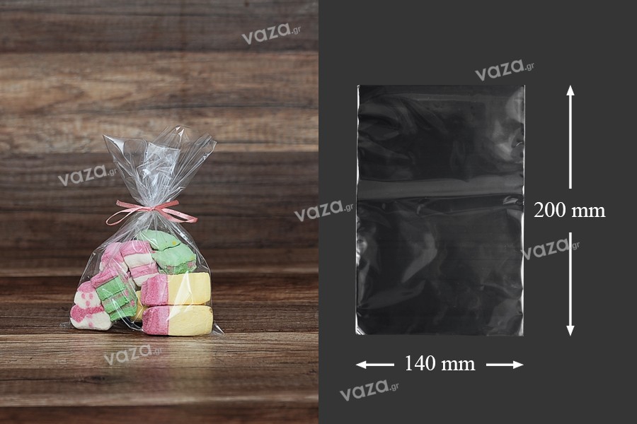 Sachets - film thermorétractable (POF rétractable) pour emballage alimentaire 140 x 200 mm - 100 pièces