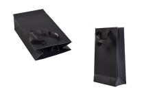 Geschenktüte in Schwarz mit 110x60x200 Organzakordel Geschenktüte in Schwarz mit 110x60x200 Organzakordel