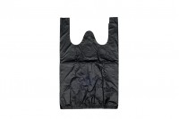 Sac en plastique noir 20 x 32 cm - 100 pcs