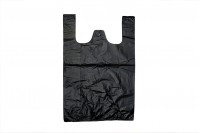 Black plastic bag in size 40x60 cm - 100 pcs