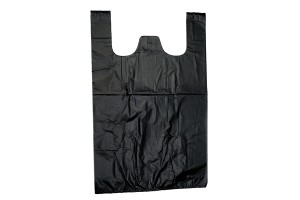 Black plastic bag in size 45x70  cm - 100 pcs-1
