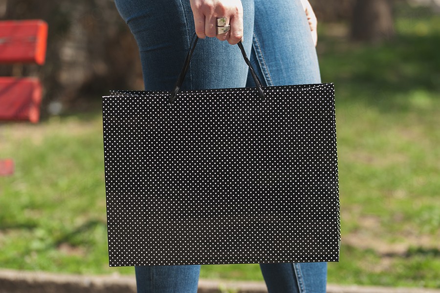 Sac cadeau en papier 370 x 130 x 280 mm Sac cadeau en papier 370 x 130 x 280 mm-photo_dimensions