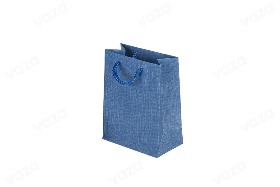 Sac en papier avec poignée 110 x 60 x 140 mm dans une variété de couleurs Sac en papier avec poignée 110 x 60 x 140 mm dans une variété de couleurs-εικόνα_σύνθεση