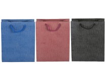 Sac en papier avec poignée 160 x 80 x 200 mm dans une variété de couleurs Sac en papier avec poignée 160 x 80 x 200 mm dans une variété de couleurs