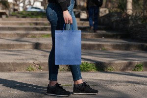 Sac en papier avec poignée 250 x 100 x 330 mm dans une variété de couleurs couleurs-4