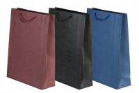 Sac en papier avec poignée 315 x 105 x 420 mm dans une variété de couleurs