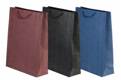 Σακούλα χάρτινη με χερούλι 315x105x420 mm σε διάφορα χρώματα