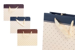 Geschenktasche mit Henkel aus Satin 250x80x200 mm in verschiedenen Farben-1