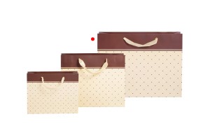 Geschenktasche mit Henkel aus Satin 320x110x260  mm in verschiedenen Farben-4