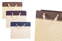 Geschenktasche mit Henkel aus Satin 320x110x260 mm in verschiedenen Farben Geschenktasche mit Henkel aus Satin 320x110x260 mm in verschiedenen Farben