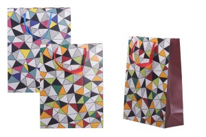 Geschenktüte Papier, laminiert 300x120x400 - 12 Stück-1