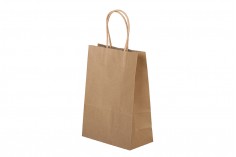 Τσάντα δώρου χάρτινη 160x80x220 mm με χερούλι σε ποικιλία χρωμάτων