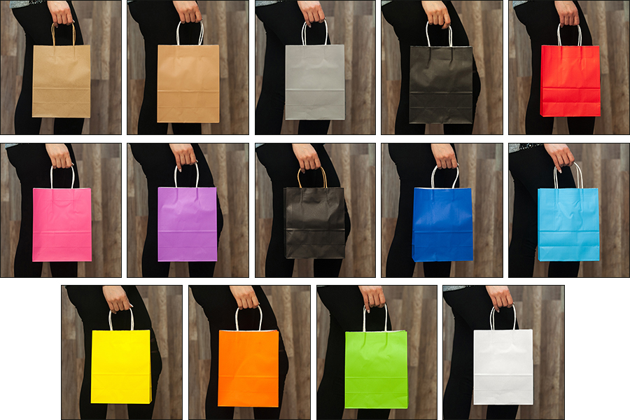 Geschenktasche mit Henkel in verschiedenen Farben 220x110x280 mm Geschenktasche mit Henkel in verschiedenen Farben 220x110x280 mm