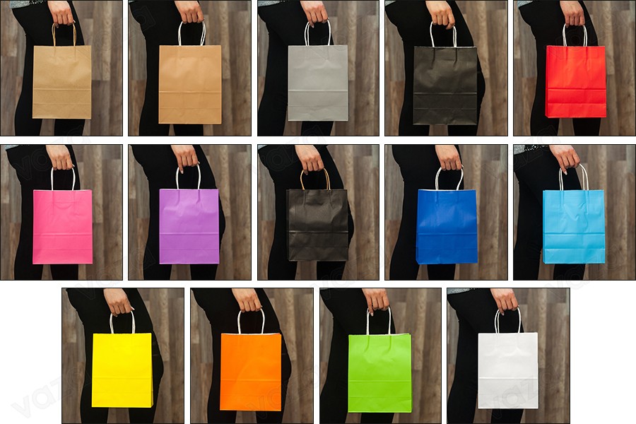 Geschenktasche mit Henkel in verschiedenen Farben 220x110x280 mm Geschenktasche mit Henkel in verschiedenen Farben 220x110x280 mm-produktbild
