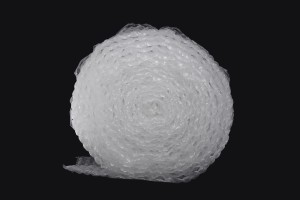Film bulles d'emballage avec des bulles d'un diamètre de 35 mm. A vendre par pièce d'une longueur de 18 m et d'une largeur de 330mm-4