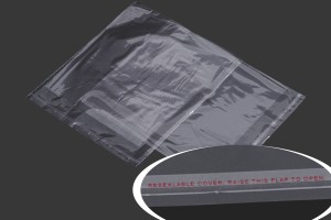 şeffaf yapışkan bağlama ile torbalar 280x340 mm - 1.000 adet-2