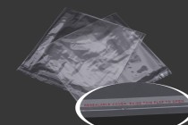 şeffaf yapışkan bağlama ile torbalar 320x340 mm - 1.000 adet