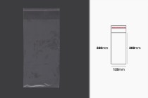 Kendinden yapışkanlı 125x330 mm kapaklı poşetleri temizleyin - 1000 adet Kendinden yapışkanlı 125x330 mm kapaklı poşetleri temizleyin - 1000 adet