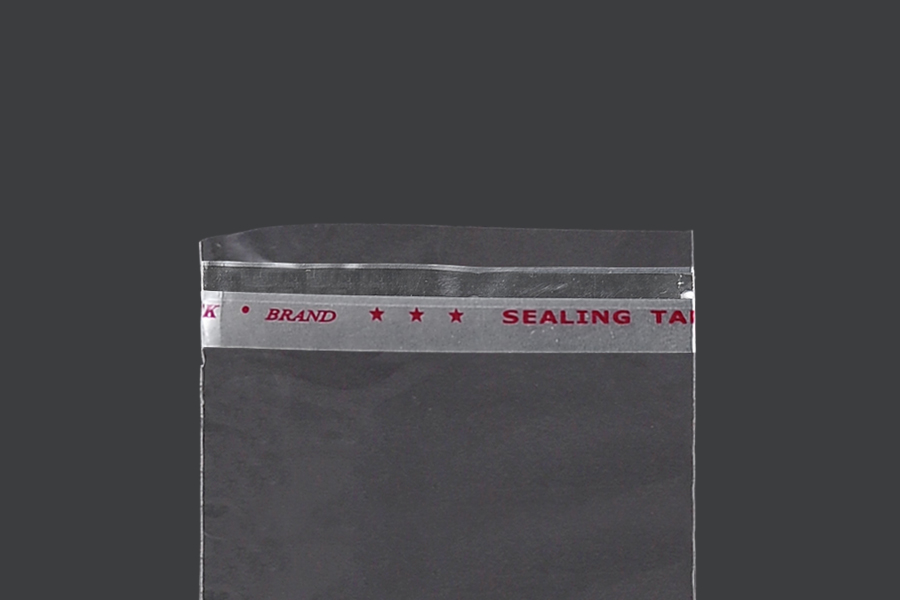 Kendinden yapışkanlı kapaklı şeffaf poşet 50x250 mm - 1000 adet