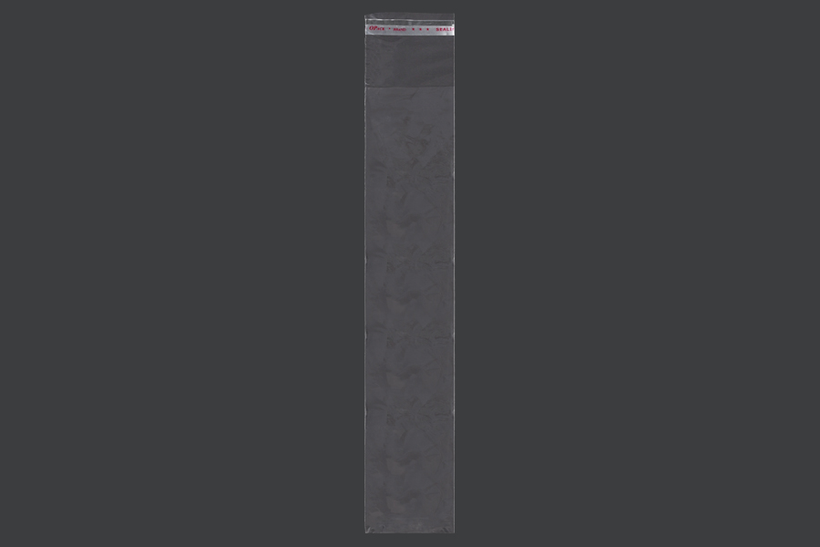 Kendinden yapışkanlı kapaklı şeffaf poşetler 50x300 mm - 1000 adet