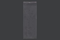 Kendinden yapışkanlı kapaklı şeffaf poşet 130x370 mm - 1000 adet