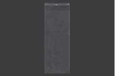 Transparent self-seal adhesive bags in size 130x370 mm - 1000 pcs