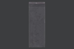 Kendinden yapışkanlı kapaklı şeffaf poşet 130x370 mm - 1000 adet-2
