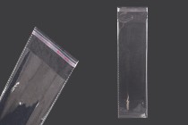 80x300 mm kendinden yapışkanlı şeffaf poşetler - 1000 adet