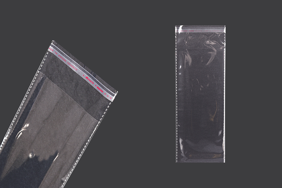 Kendinden yapışkanlı şeffaf poşet 90x250 mm - 1000 adet