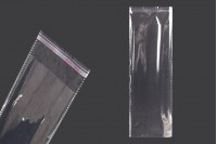 Sachets transparents avec fermeture auto-adhésive 100 x 300 mm - 1000 pcs