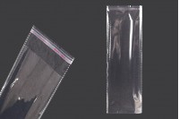 Transparent self-seal adhesive bags in size 100x300 mm - 1000 pcs