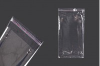 Σακουλάκια διαφανή με αυτοκόλλητο κλείσιμο 130x250 mm - 1000 τμχ