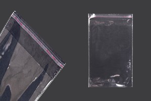 150x250 mm kendinden yapışkanlı şeffaf poşetler - 1000 adet-1