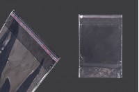 Transparent self-seal adhesive bags in size 170x250 mm - 1000 pcs