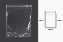 Kendinden yapışkanlı şeffaf poşetler 190x250 mm - 1000 adet
