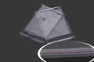 şeffaf yapışkan bağlama ile torbalar 120x200 mm - 1.000 adet-2