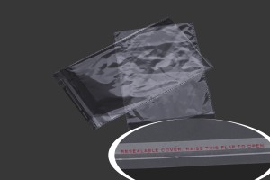 şeffaf yapışkan bağlama ile torbalar 170x280 mm - 1.000 adet-2