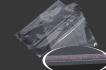 Kendinden yapışkanlı şeffaf poşetler 195x340 mm - 1000 adet