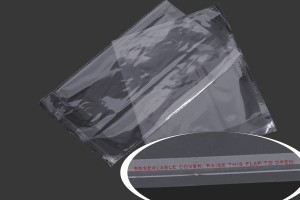 Kendinden yapışkanlı şeffaf poşetler 195x340 mm - 1000 adet-2