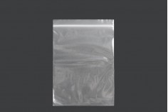 Sachets en plastique avec fermeture éclair 140 x 200 mm - 100 pcs